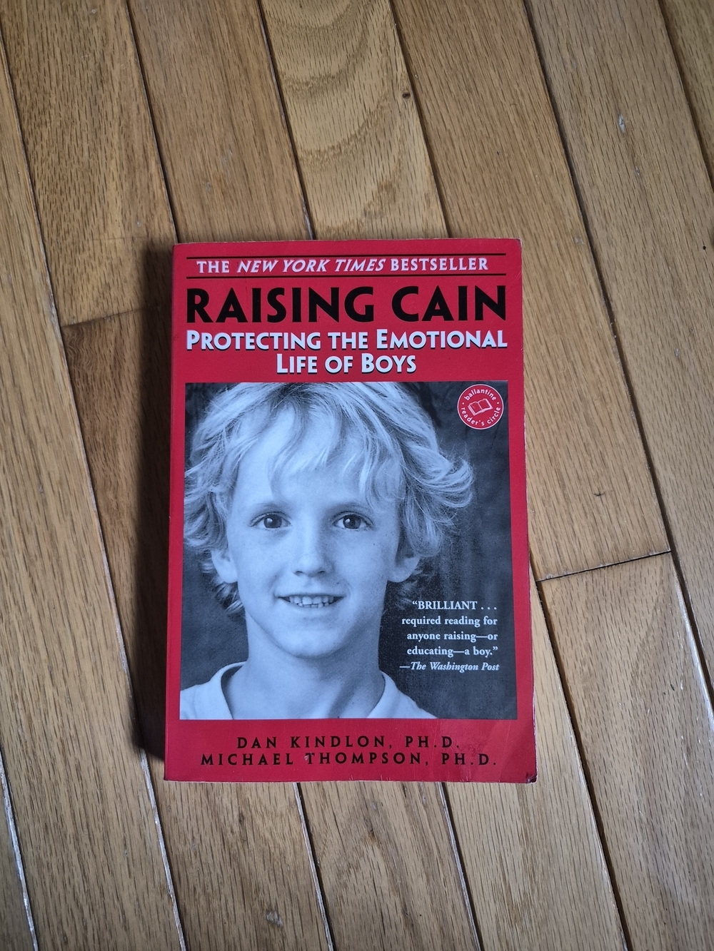 Raising Cain Protecting the Emotional Life of Boys - Red Paperback